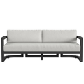 Malibu Sofa in Cast Silver