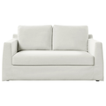 Anton 60" Washable Slipcover Sofa in White