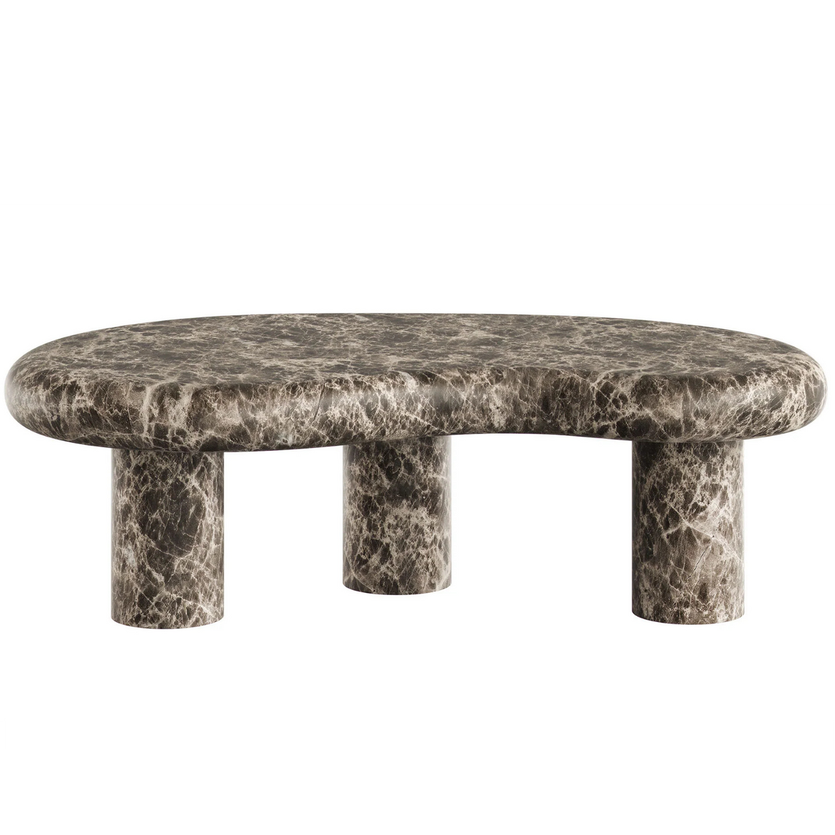 Elowen Outdoor Faux Marble Coffee Table