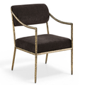 Bastille Set of 2 Chenille Dining Armchair