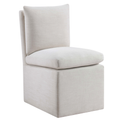 Nelori Set of 2 Linen Performance Fabric Dining Chair