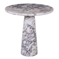 Fontelina 30" Marble Bistro Table in Viola