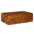 Rectangle Teak Slice Coffee Table