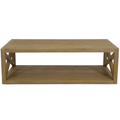 Coastal Teak X Coffee Table