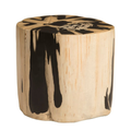 Cast Petrified Wood Stool I