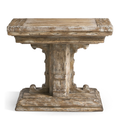 Caldera Pedestal-Base Side Table