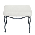 Lacarla Metal Legs Ottoman