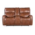 Crosby Zero Gravity Power Console Loveseat with Power Headrest and Lumbar