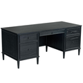 Ariella 5 Drawer Wood Desk