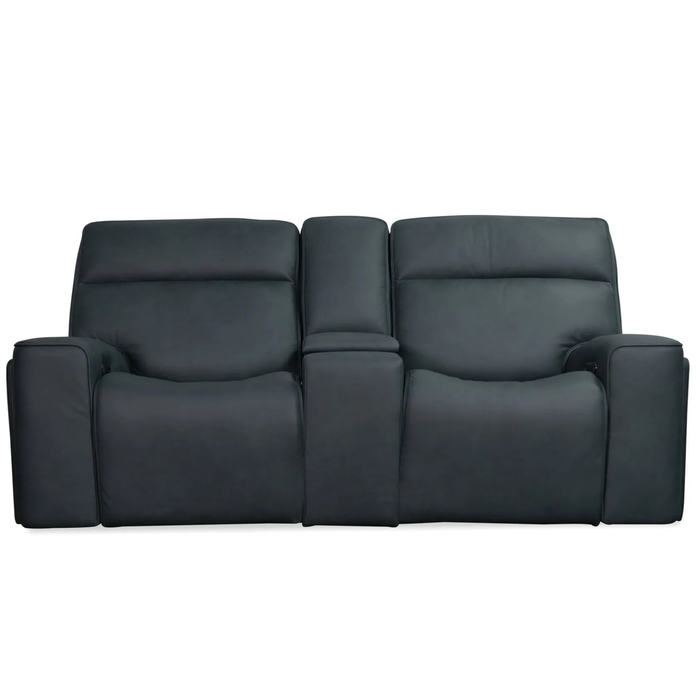 Riverton Power Gliding Console Loveseat with Power Headrest and Lumbar