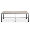 River Coffee Table with Botticino Marble