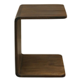 Carrie Side Table Dark Brown