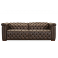 Savion Deux Sofa with Power Recliners and Power Headrests