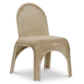 Kendall Set of 2 Outdoor Wicker Dining Chairs Natural