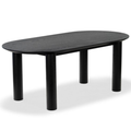 Sofiette Wood Oval Dining Table