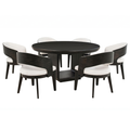 Leandro 7-piece Round Dining Table Set