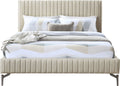 Fontaine Vegan Leather Upholstered Queen Bed