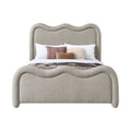 Fortuna Chenille Fabric Upholstered Full Bed (3 Boxes)