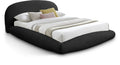 Francesca Teddy Fabric Upholstered Floating Full Bed (3 Boxes)