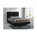 Freya Velvet Upholstered Queen Bed
