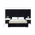 Gianella Velvet Upholstered Queen Bed (3 Boxes)