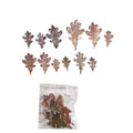 12pc Sparkle Leaves
