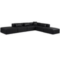 Cubit Vegan Leather 6pc. Modular Sectional