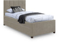 Haverford Vegan Leather Upholstered Twin Trundle Bed