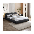 Henrietta Boucle Fabric Upholstered Full Bed (3 Boxes)