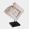 Eroded Wood Block on Stand