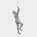 Climbing Sculpture w/Rope – Aluminum Modern Art Décor 84"