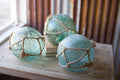 Antique Glass Float with Rope