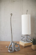 Cast Iron Octopus Paper Towel Holder