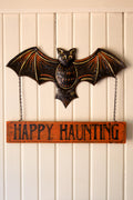 Happy Haunting Bat Door Hanger