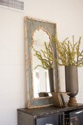 Painted Wooden Mirror