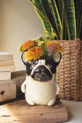 Ceramic French Bulldog Planter (Min 2)