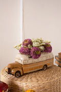 Yellow Ceramic School Bus Planter