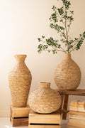 Set of Three Twisted Paper Vessels