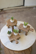 Set of Three Cutting Board Risers - One Each Design