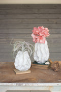 Ceramic Ruffle Vase - Small