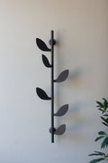 Iron Wall Coat Rack - Leaves