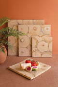 Set of Four Paulownia Wood Serving Boards