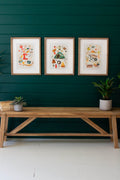 Framed Camping Print Under Glass