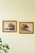 Set of Two Framed Landscape Prints