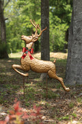 Metal Reindeer Yard Stake