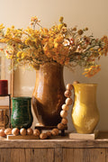 Set of Three Ceramic Vases - One Each Color