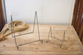 Wire Easel with Brass Finish - Large
