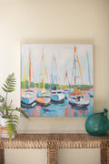 Framed Sailboat Painting