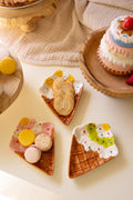 Set of Three Ceramic Ice Cream Cone Plates (Min 2)