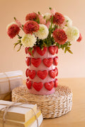 Ceramic Hearts Vase